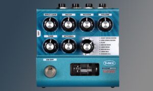 NAMM 2026: T-Rex Roommate D’Luxe – Röhren-Reverb mit Stereo-Upgrade und acht Modi Artikelbild