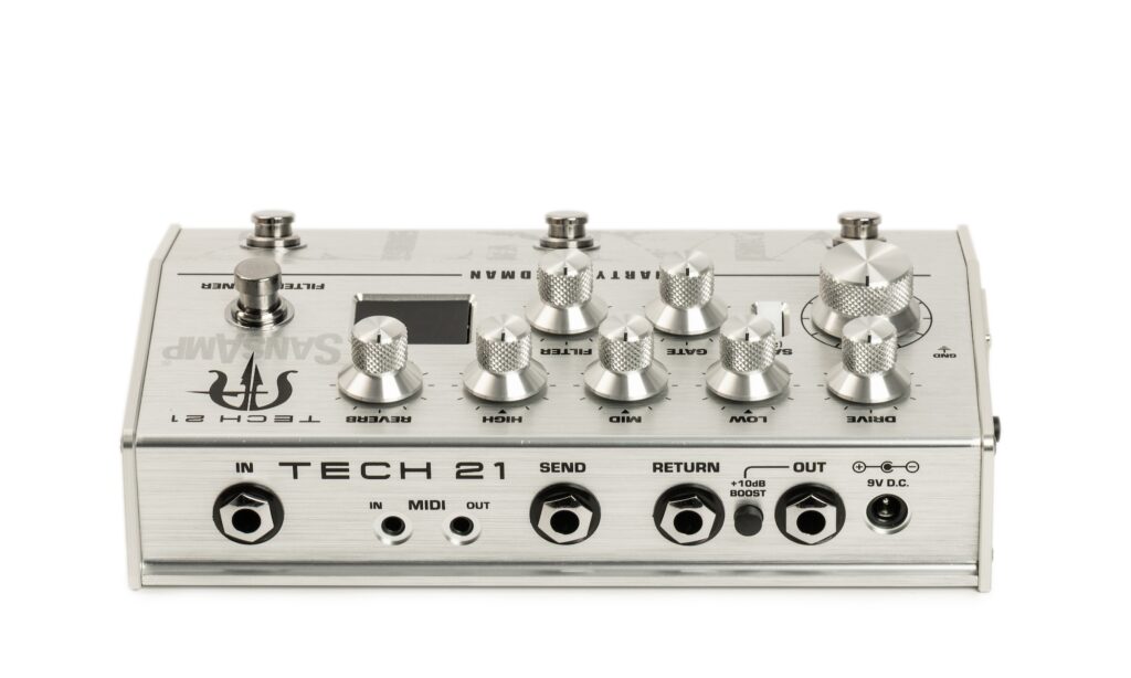  Der Blick auf die Anschlüsse an der Stirnseite.