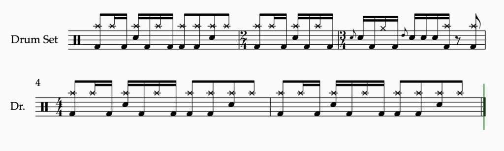 Fill-in Gitarrensolo