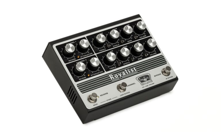 Test: Tone King Royalist Tri-Tube Preamp – Drei Marshall-Generationen fürs Floorboard Artikelbild