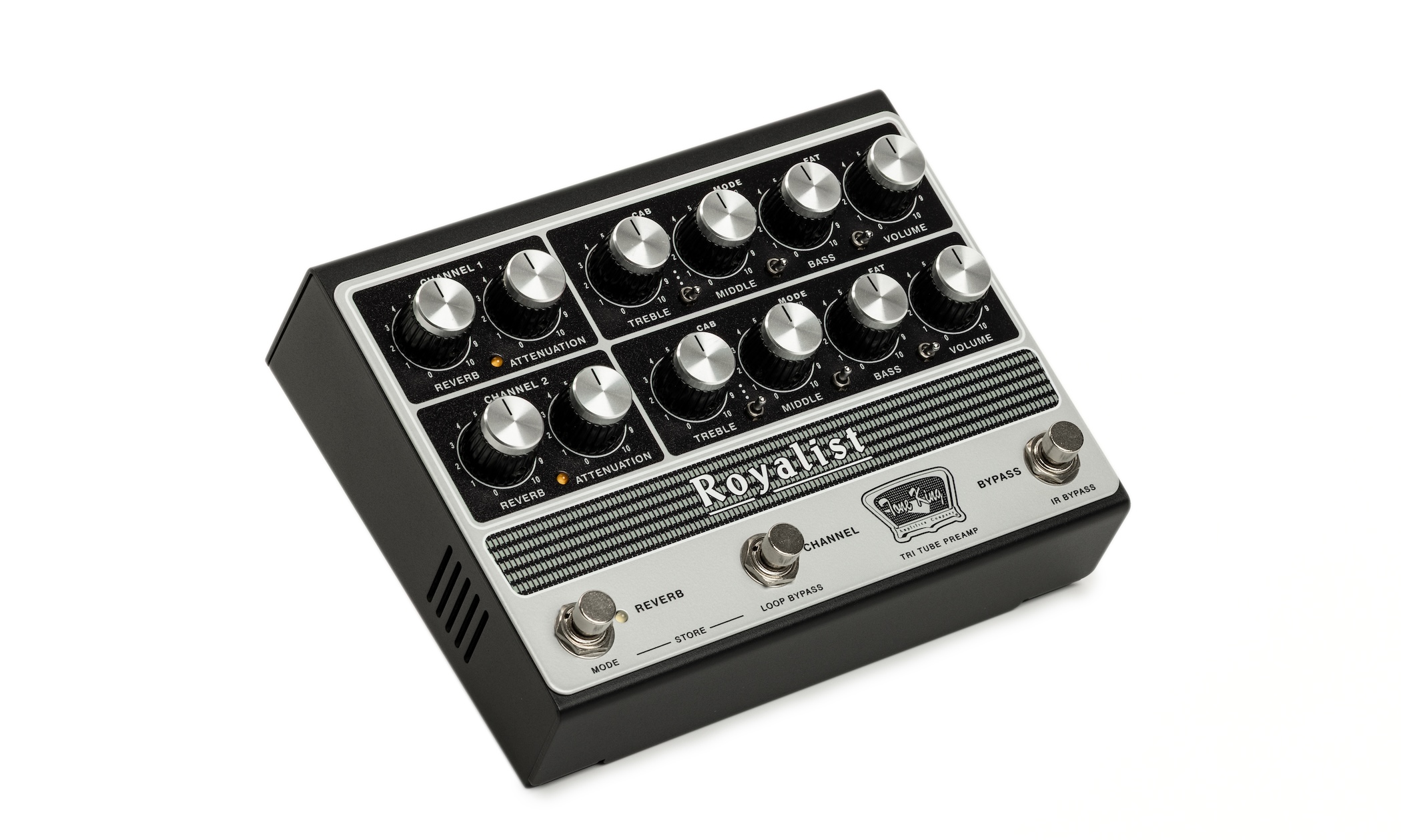 Test: Tone King Royalist Tri-Tube Preamp – Drei Marshall-Generationen fürs Floorboard Artikelbild