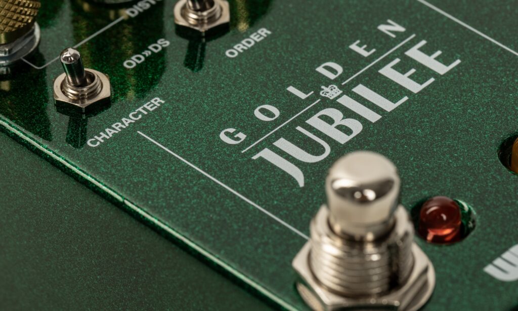 Wampler Golden Jubilee Overdrive Pedal Test