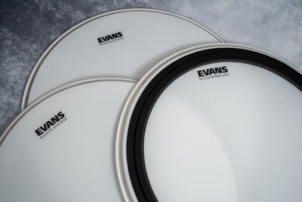 Evans UV2 Bassdrum-Felle Test