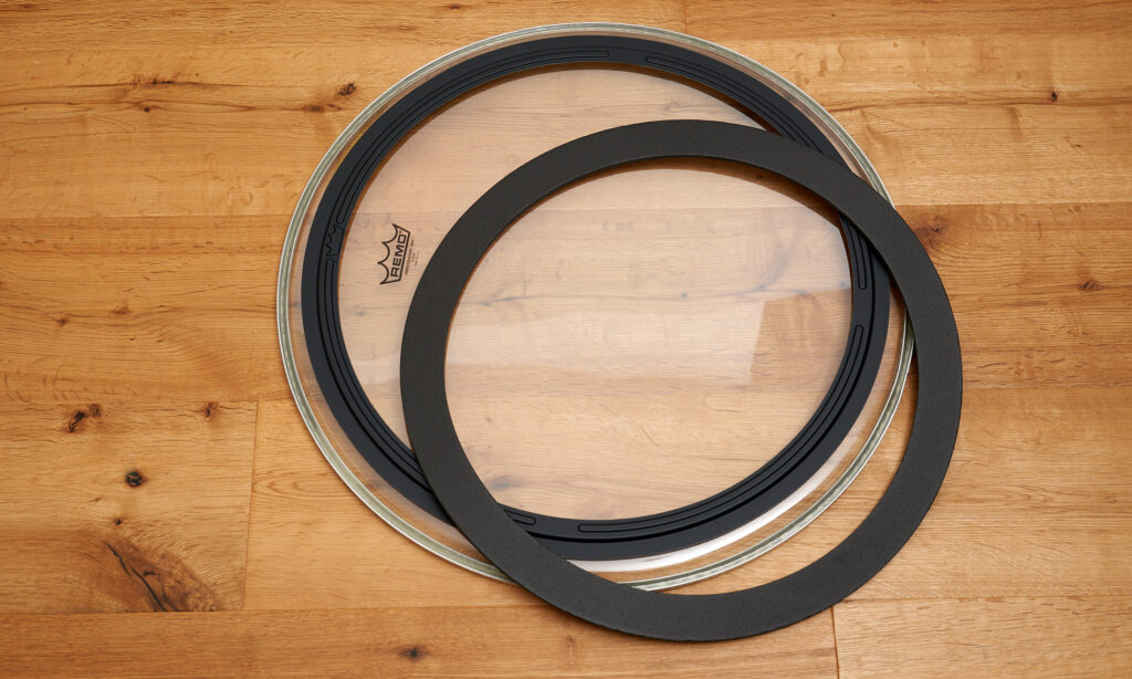 Der Ring lässt sich bei Bedarf entfernen.