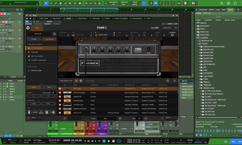 Die besten kostenlosen VST-Plugins für Bass Tone X