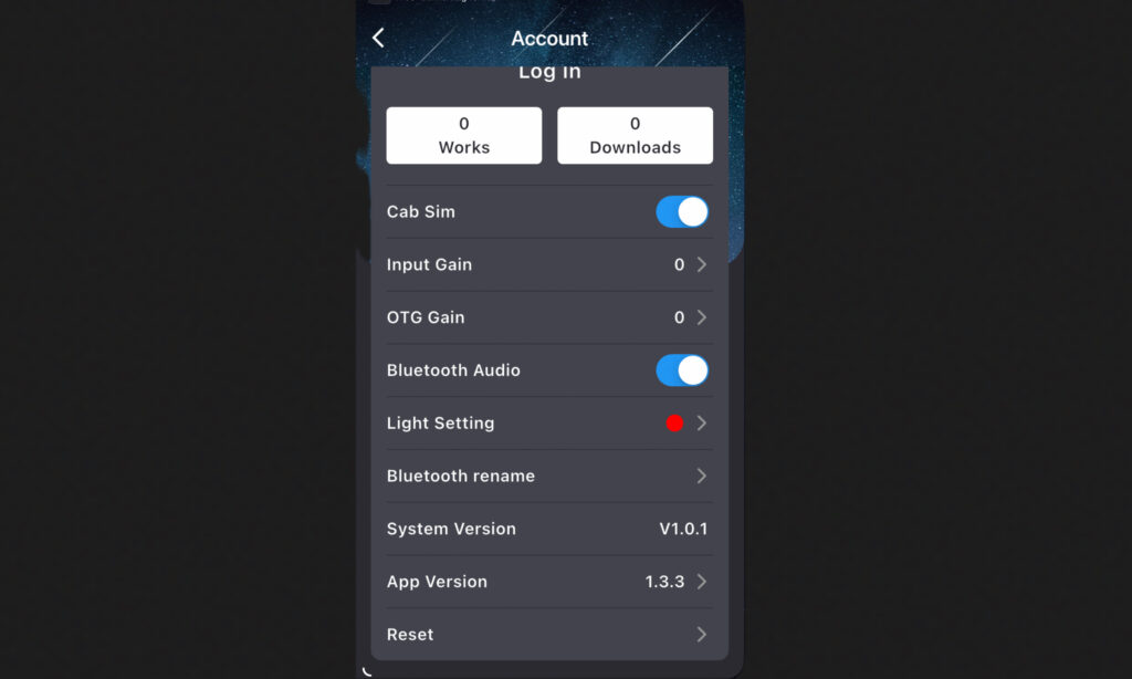 Flamma FB200 Effect Strip App