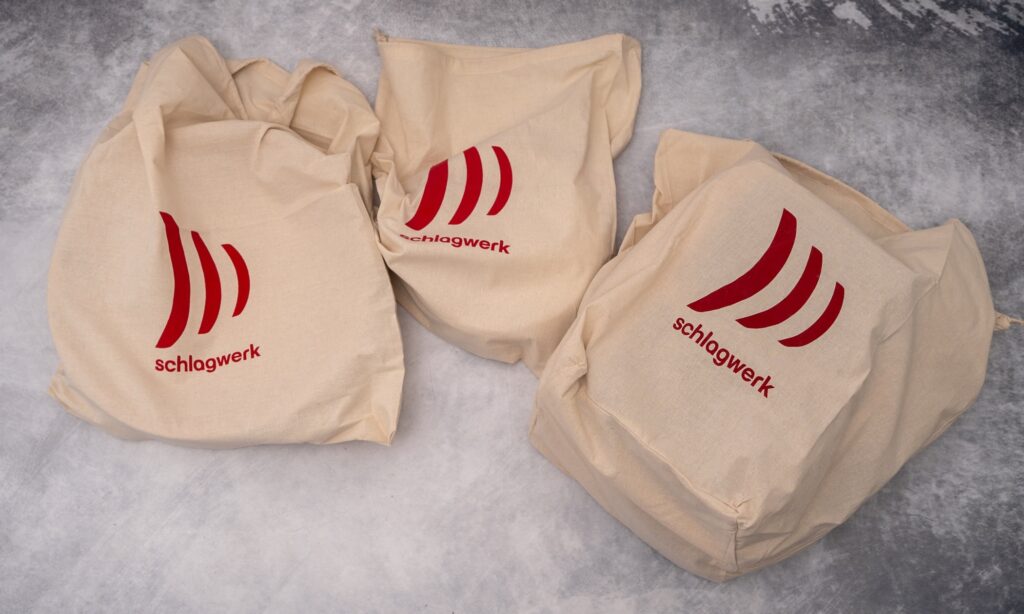 Ick bin ne Jute: Schicke Tüte, die auch auf Tour hilfreich sein kann.