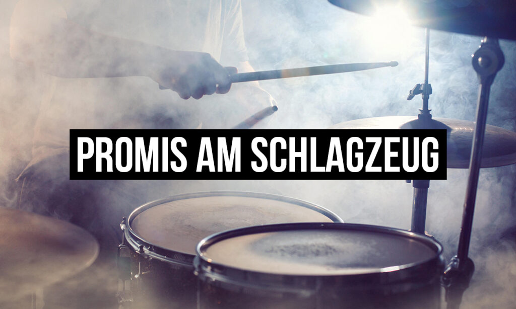 Diese Promis spielen Schlagzeug – und einige sind richtig gut