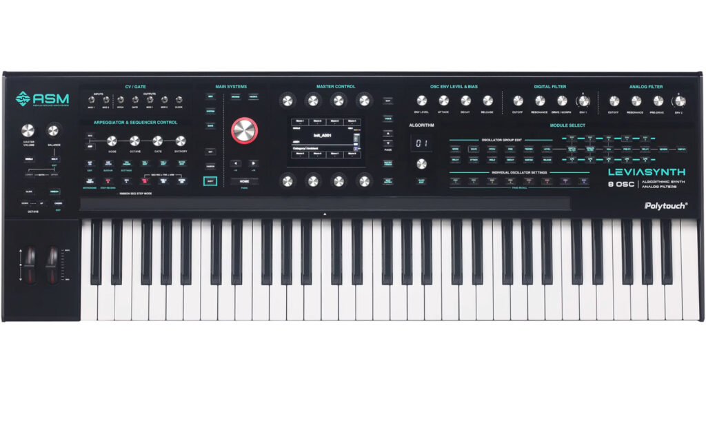 Wer es sich leisten kann: Bitte sehr, der ASM Leviasynth Keyboard ist für Live Performer die bessere Wahl.