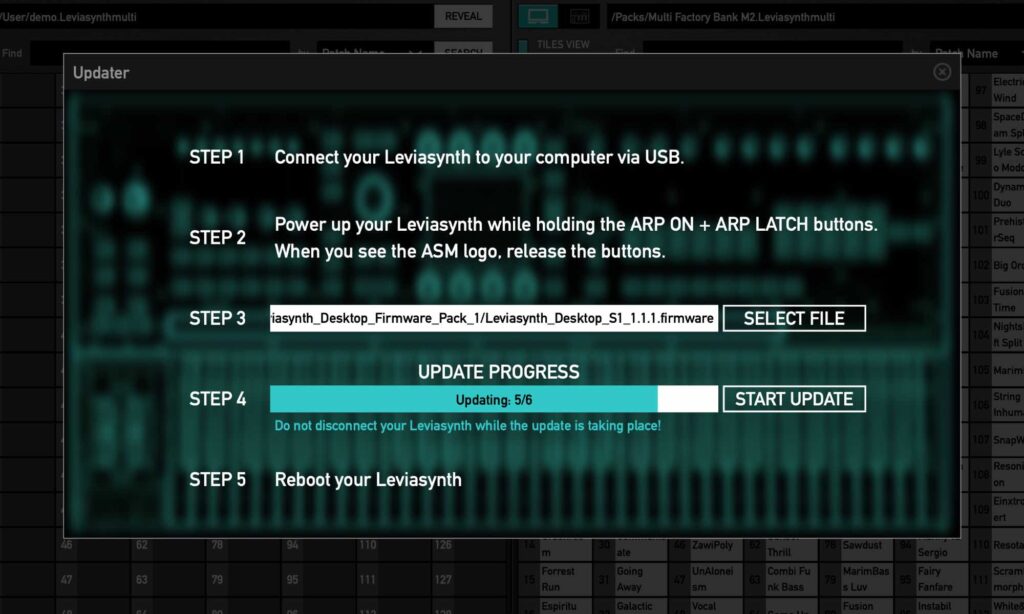 Komplette Bänke organisieren und auch Updates durchführen - die Manager-Software ist in der Praxis unverzichtbar.