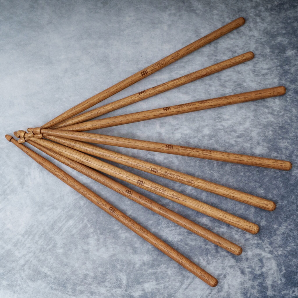 Gute Balance, gutes Holz und angenehmes Spielgefühl: Die neuen Meinl Waxed Sticks geben eine überzeugende Vorstellung ab.
