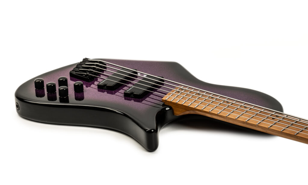 Harley Benton MSB 5 Amethyst Sparkle DLX