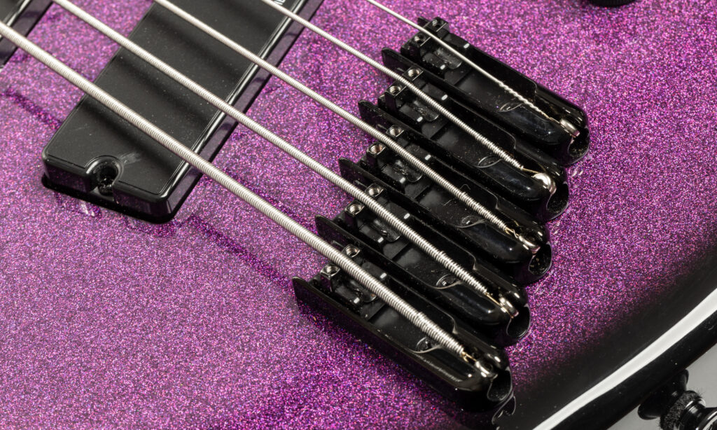 Harley Benton MSB 5 Amethyst Sparkle DLX