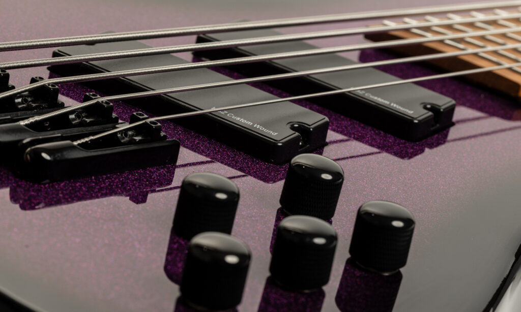 Harley Benton MSB 5 Amethyst Sparkle DLX
