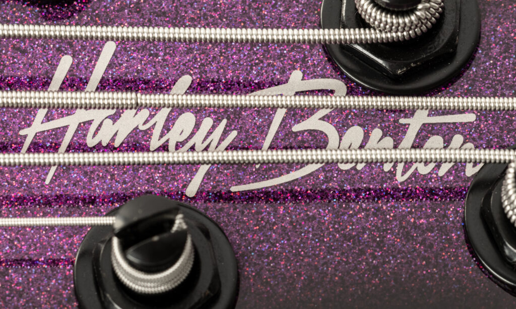 Harley Benton MSB 5 Amethyst Sparkle DLX
