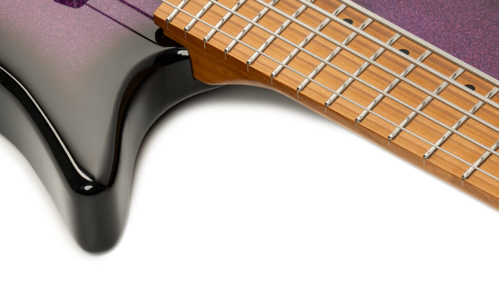Harley Benton MSB 5 Amethyst Sparkle DLX