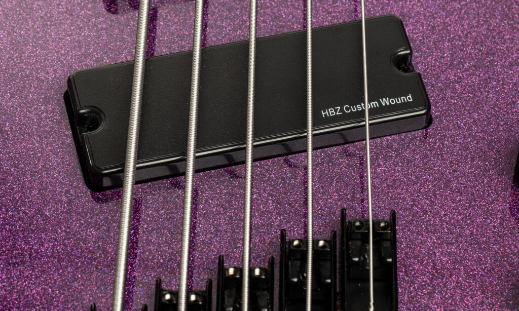 Harley Benton MSB 5 Amethyst Sparkle DLX