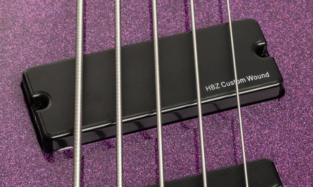 Harley Benton MSB 5 Amethyst Sparkle DLX