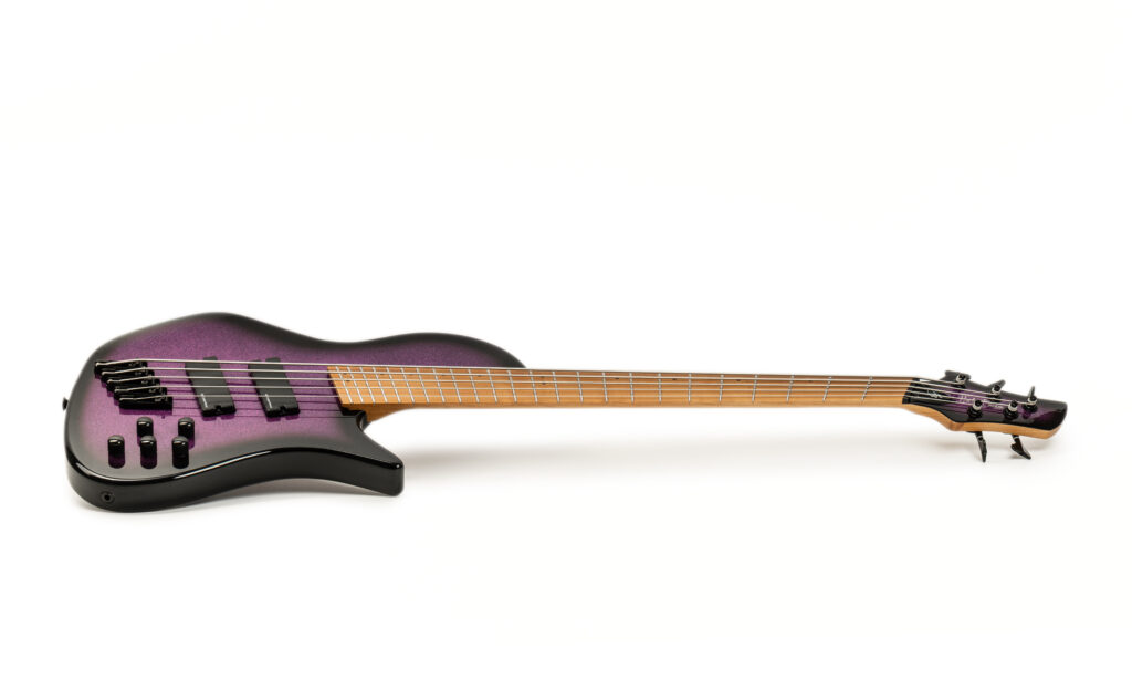Harley Benton MSB 5 Amethyst Sparkle DLX