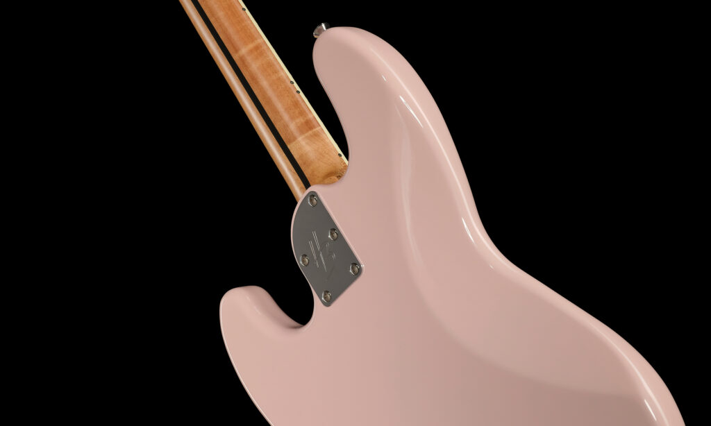 Harley Benton MV-4JB BassTheWorld Signature in Shell Pink