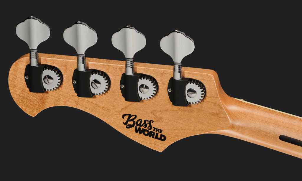 Harley Benton MV-4JB BassTheWorld Signature in Shell Pink