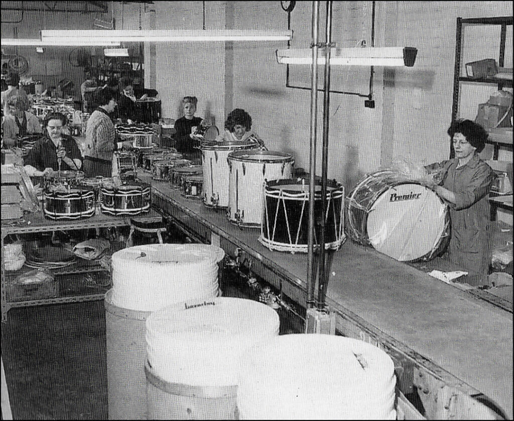 Die Premier Fabrik in den 1960er-Jahren. (Bild zur Verfügung gestellt von Fritz Steger)