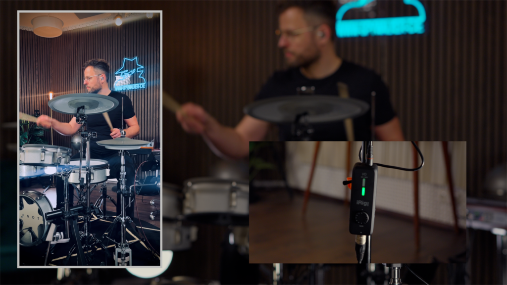 Simultane Audio- und Videoaufnahme direkt ins Smartphone – das ermöglicht das iRig.