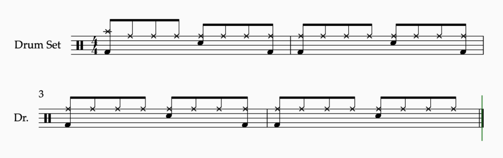Chorus Beat "Chop Suey!"