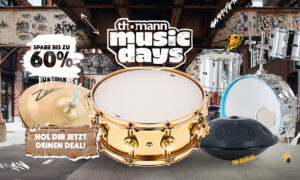 Thomann startet die Music Days 2026 – die besten Deals für Drums und Percussion Artikelbild
