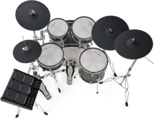 Millenium MPS-1500 Hybrid X: Neues E-Drum-Set mit 23-Pad-Potenzial Artikelbild