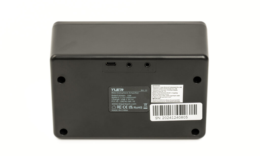 Yuer BA 10 Portable Bass Amp BT